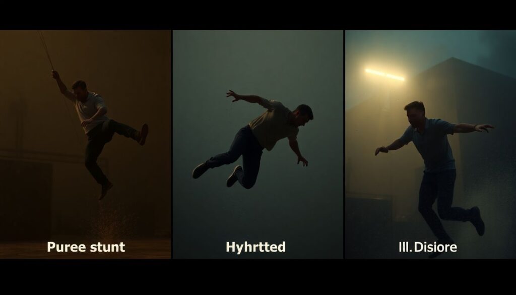 Как снимаются трюки: безопасность на площадке - иллюстрация