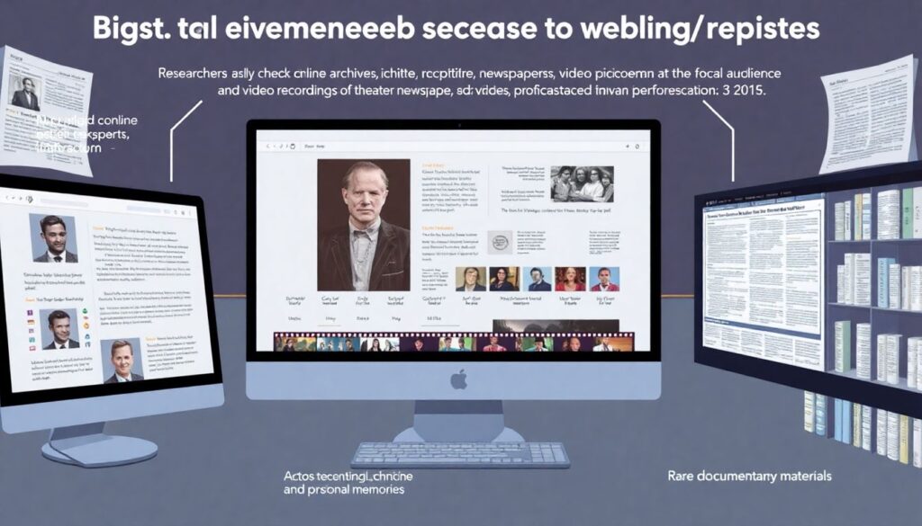 Сравнение биографий разных эпох актеров - иллюстрация