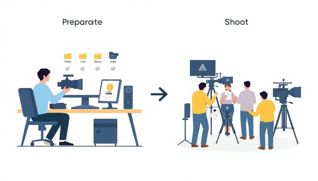Технологии и инновации в создании фильмов - иллюстрация