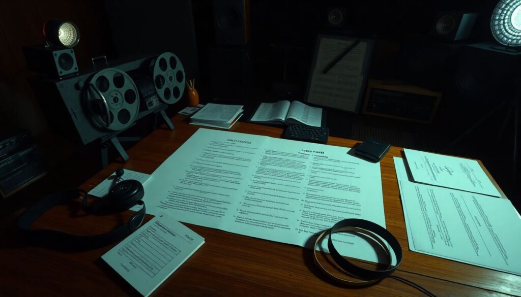 История музыкальных вставок в фильмах - иллюстрация