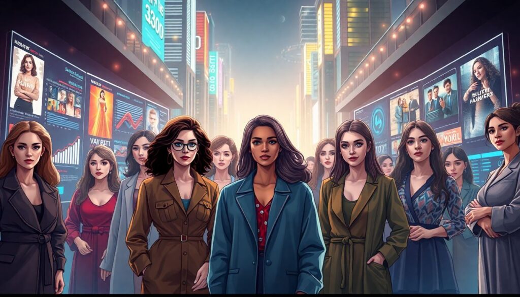 Неординарные карьеры актрис и их путь к славе - иллюстрация