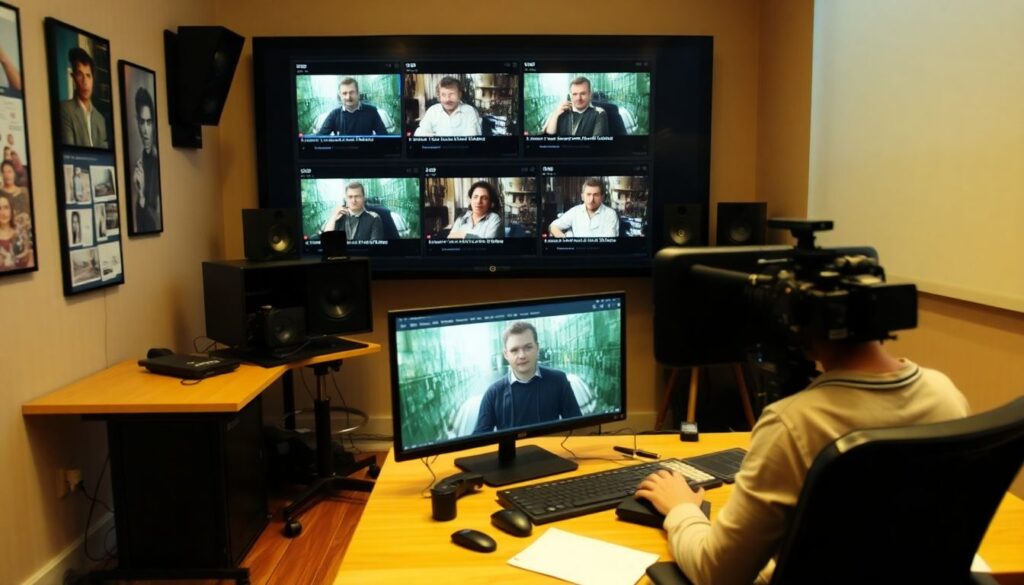 Как работают редакторы монтажа над биографическими сценами - иллюстрация