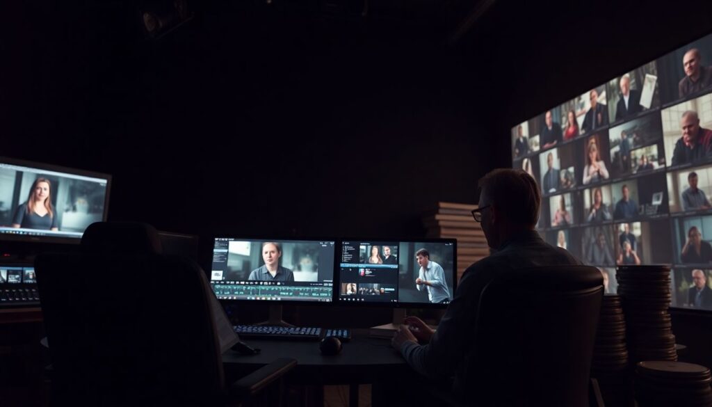 Как работают редакторы монтажа над биографическими сценами - иллюстрация