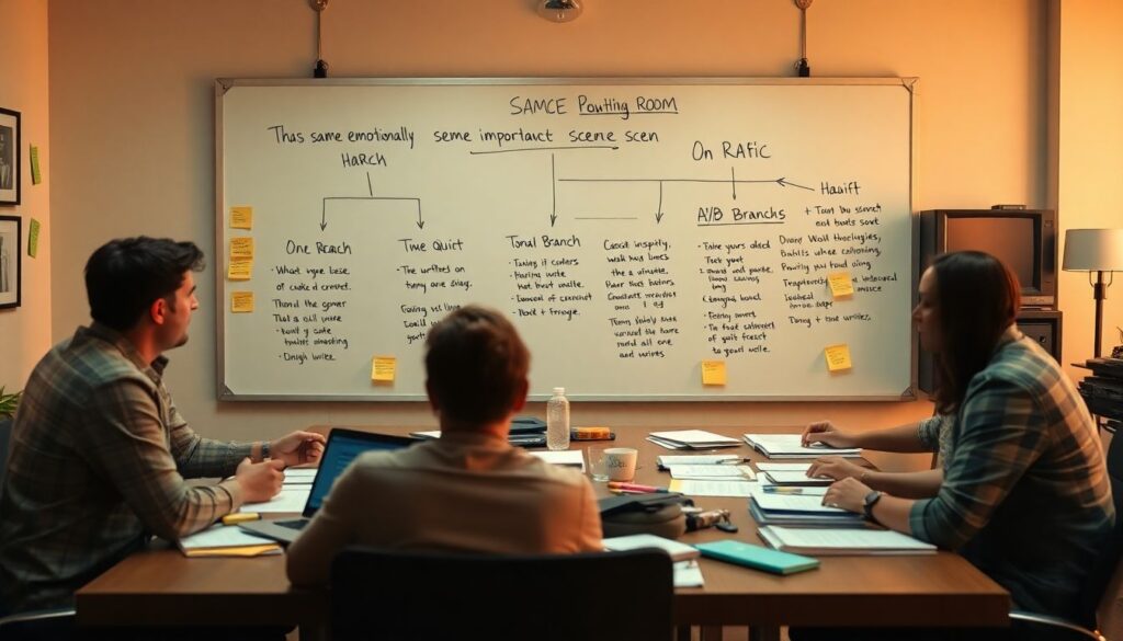 Истории дублей и вариантов сцен в сериалах - иллюстрация