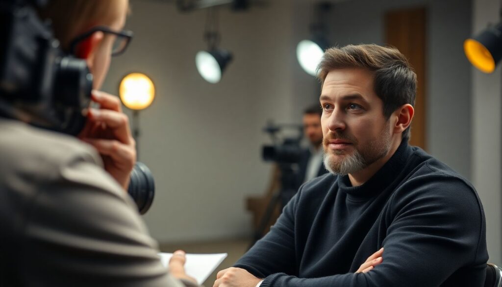 Секреты актерских интервью и подготовки к ним - иллюстрация