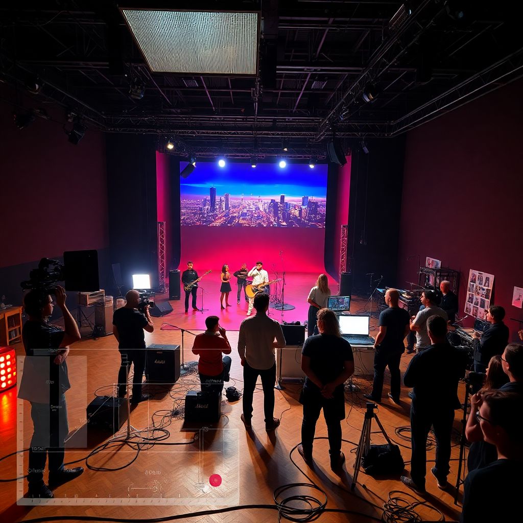 За кадром музыкальных фильмов и клипов: как создают музыку и визуальные истории