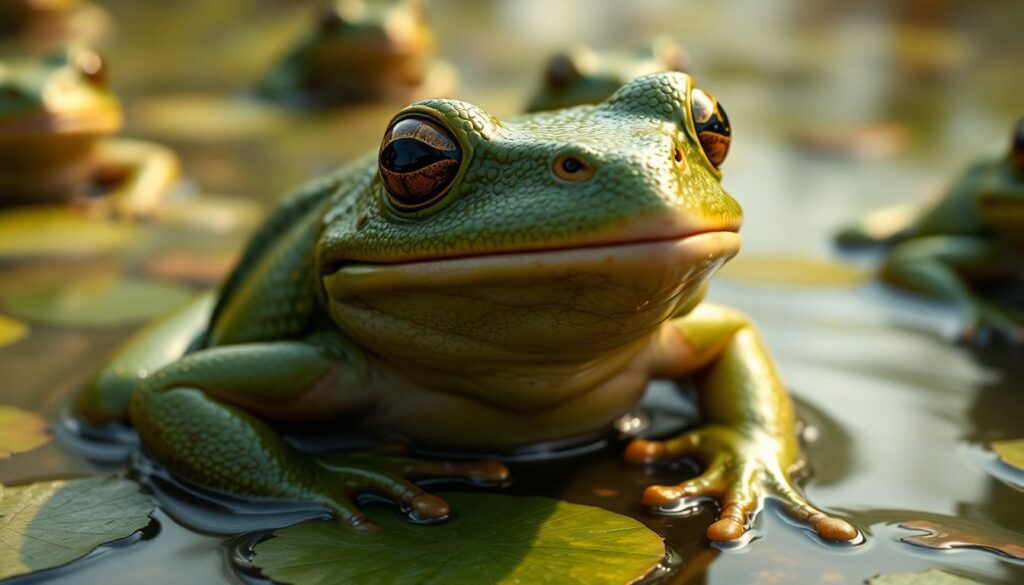 Как снимали лягушачьи сцены и спецэффекты - иллюстрация