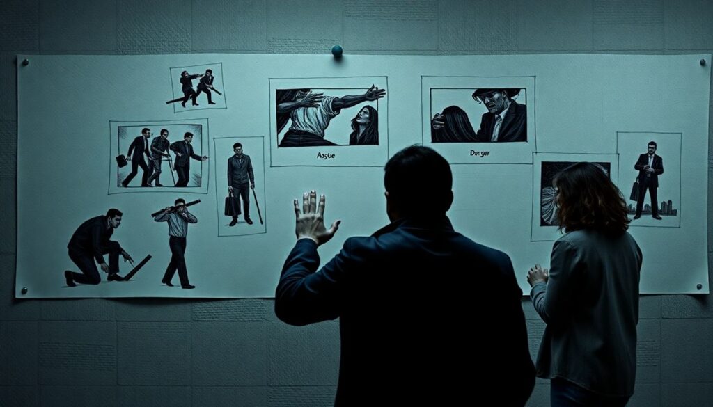 Как создаются напряженные сцены в триллерах - иллюстрация