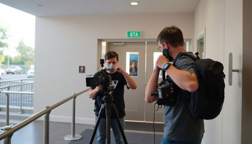 За кулисами съемок в условиях ограниченной мобильности - иллюстрация