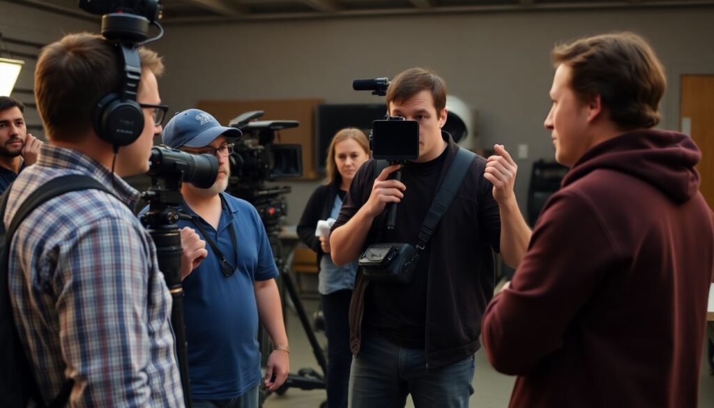 Как снимают бытовые сценки в сериалах - иллюстрация