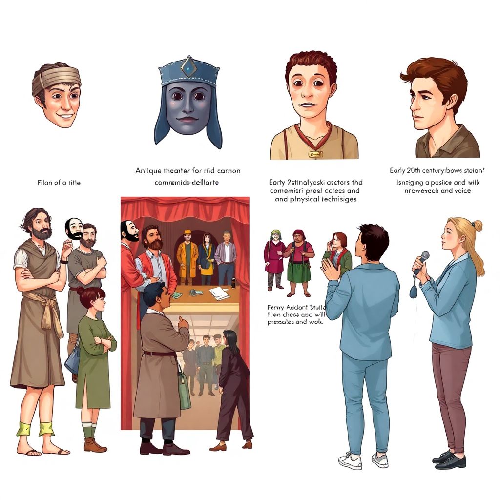 Как актеры учатся владеть мастерством перевоплощения и создают убедительные образы