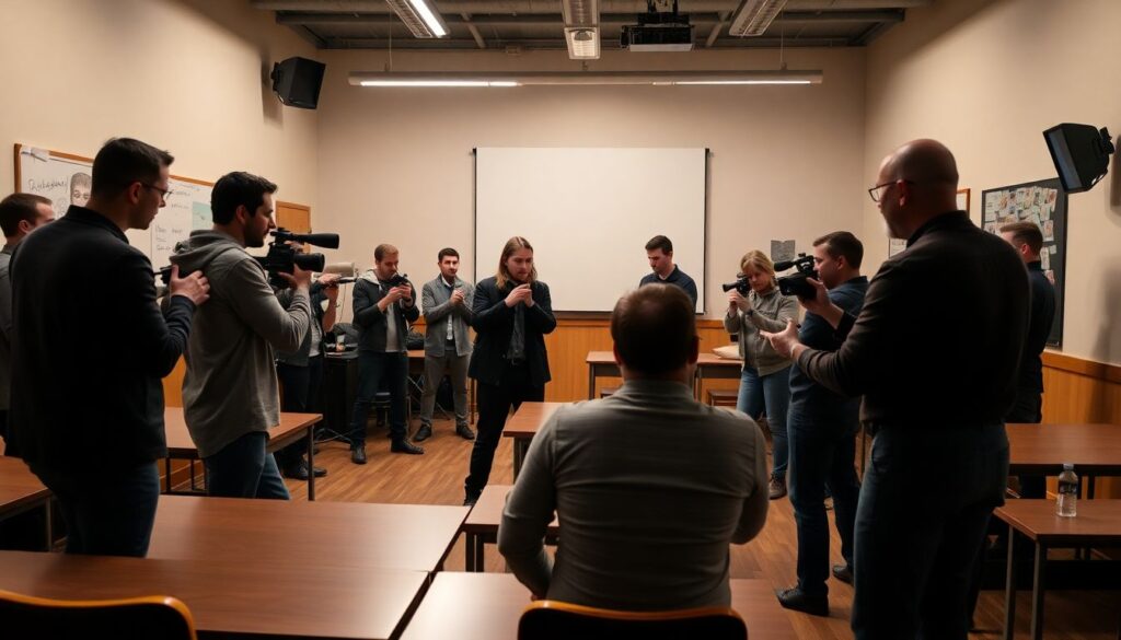 Как снимаются сцены с конфликтами между персонажами - иллюстрация