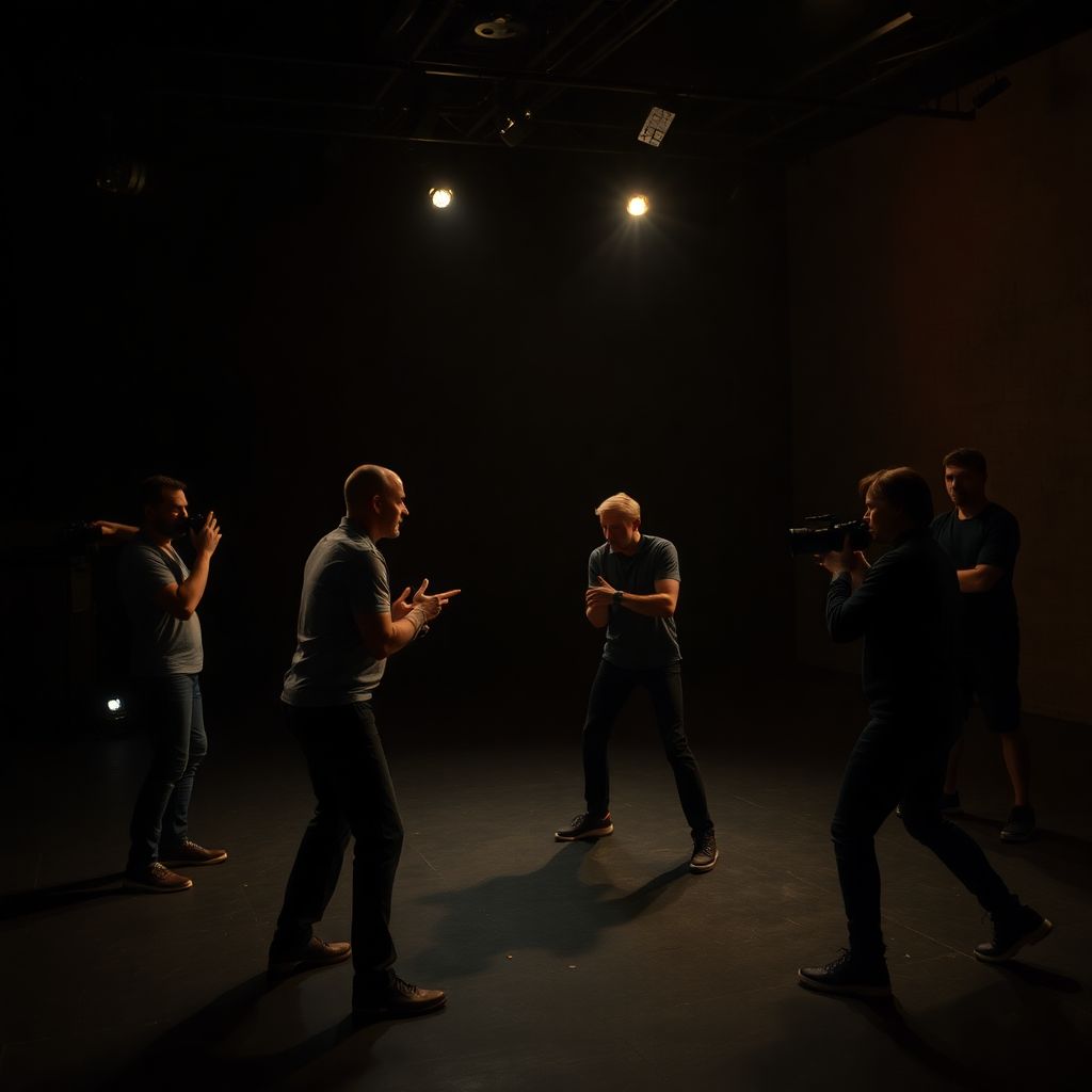 Как снимаются сцены конфликтов между персонажами в кино и сериалах