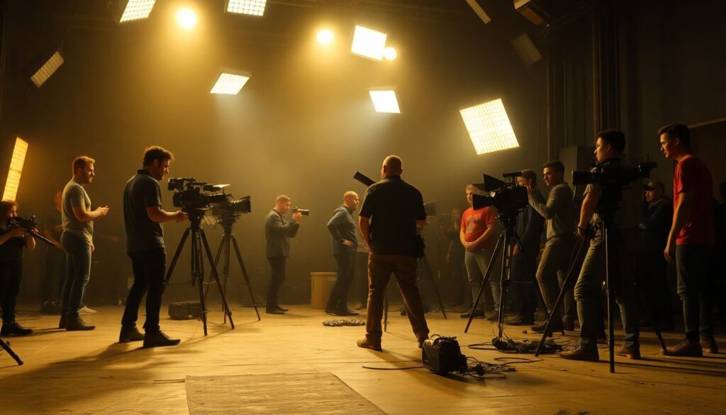 Истории о сложностях съемочного процесса и их преодолении - иллюстрация