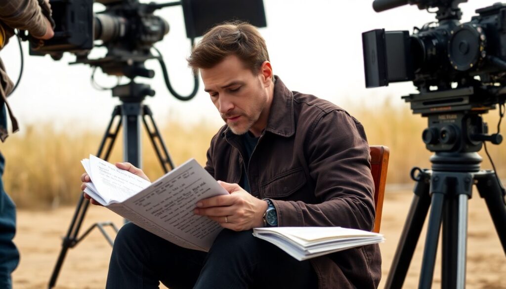 Как работают актеры во время длительных съемок и перерывов - иллюстрация